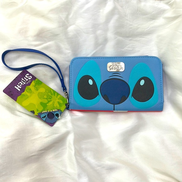 Disney Handbags - NWT Disney Stitch Cell Phone Wallet